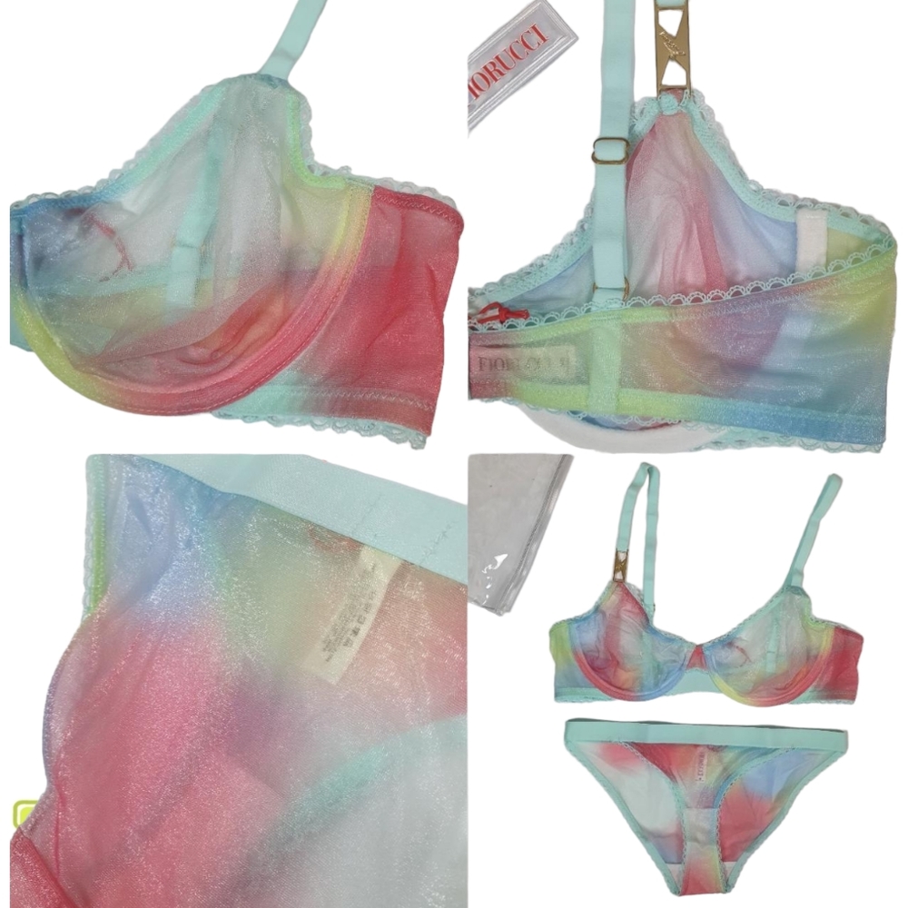 🍭 Fiorucci Sheer Lingerie Set 🍭 - Picture 3 of 4